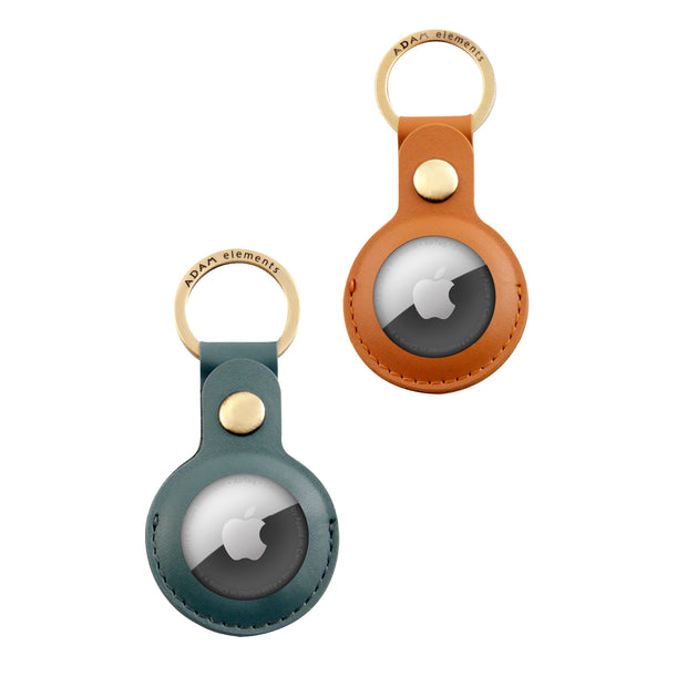 Adam Elements AirTag Leather Key Ring (2 sets in 1)