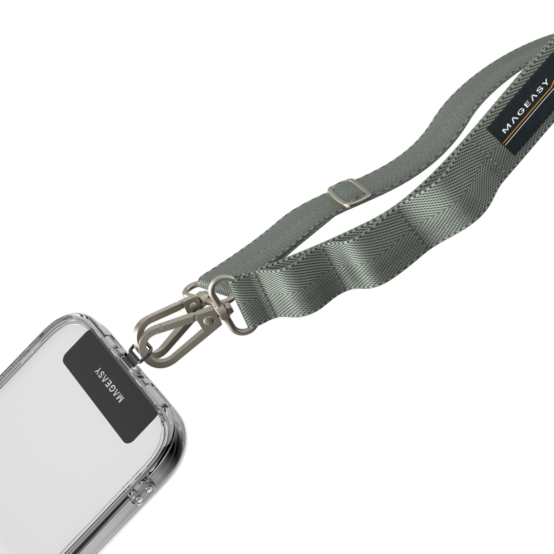 ストラップ 1227 MOXI Moxyo Attachable Phone Zigi Band Lanyard Black - Walmart.com