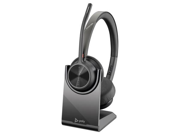 HP POLY VOYAGER 4320 HEADSET +BT700 DONGLE +CHARGING STAND