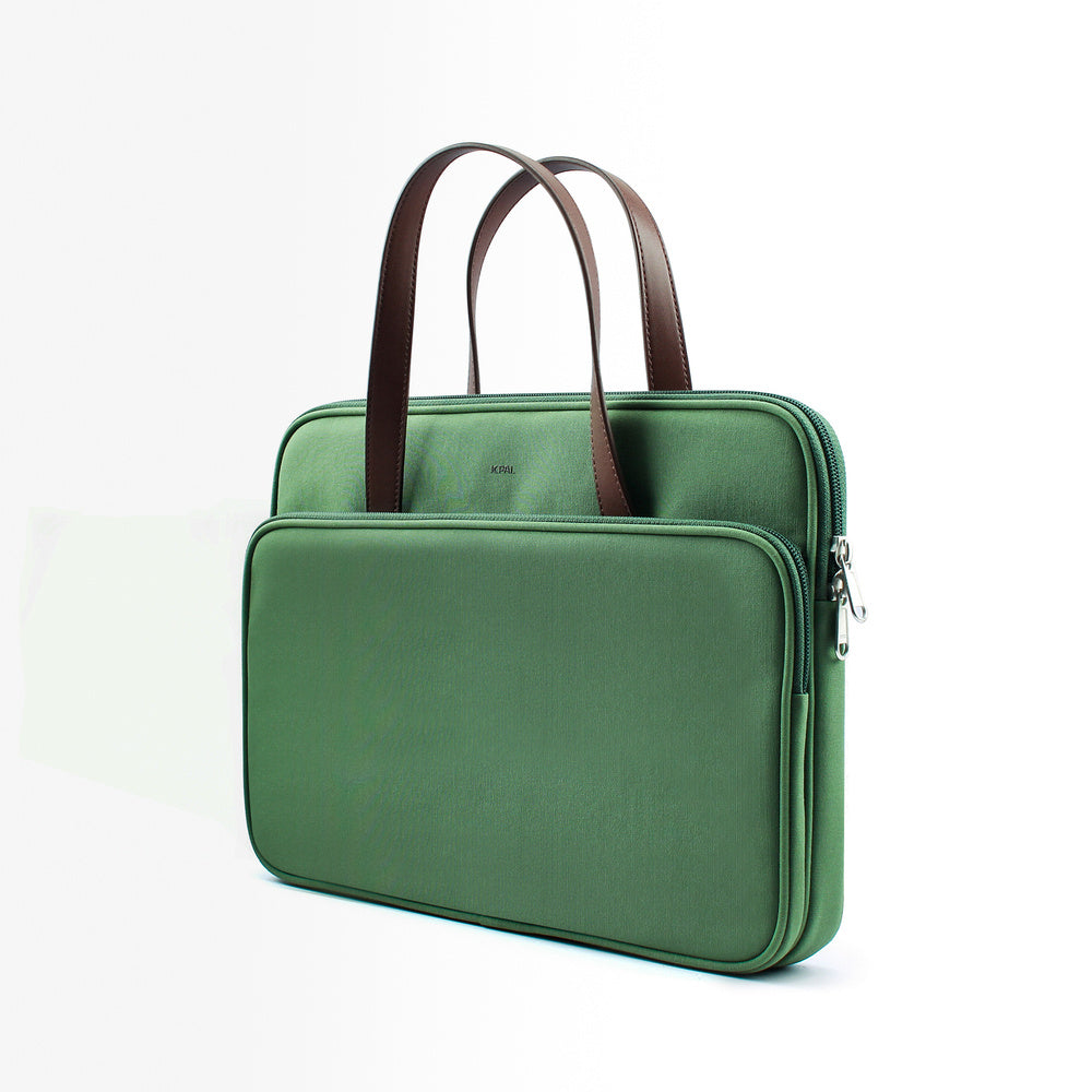 JCPal Milan briefcase sleeve for 13" / 14" / 15" / 16" MacBook Pro, MacBook Air, and Laptop