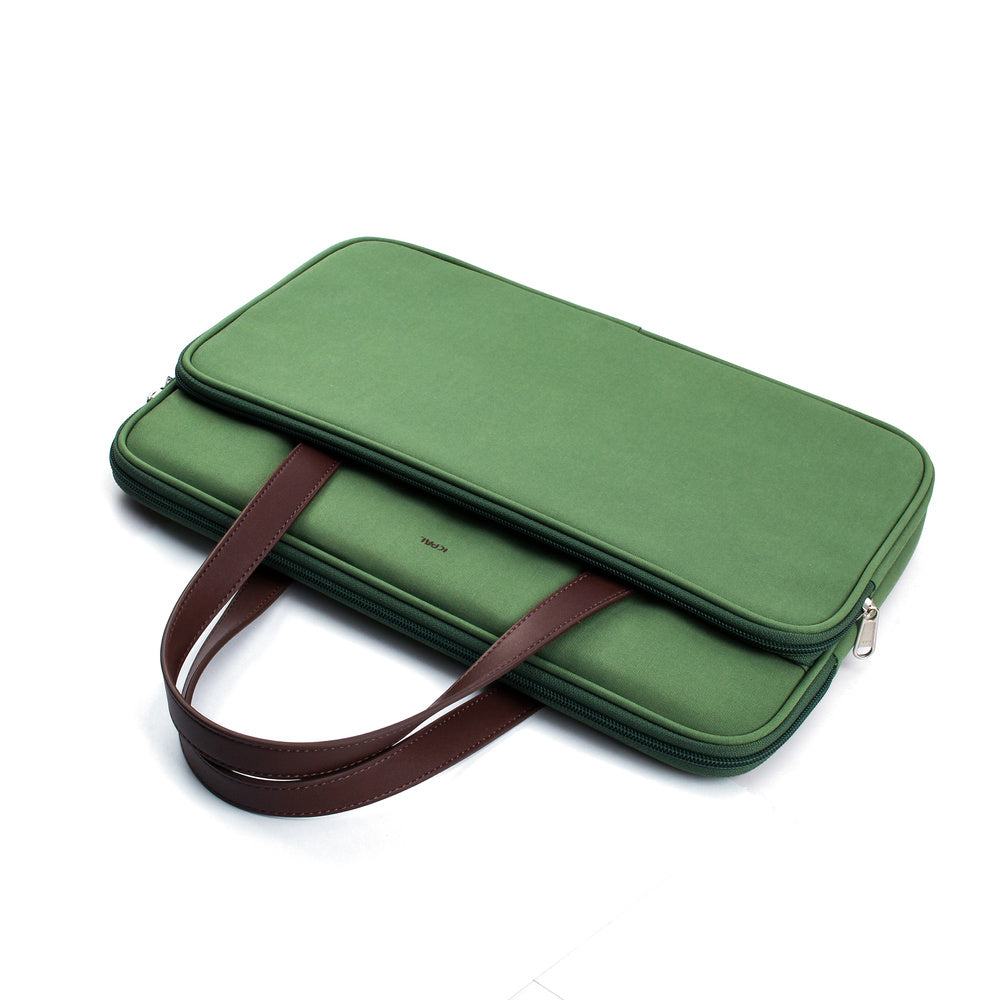 JCPal Milan briefcase sleeve for 13" / 14" / 15" / 16" MacBook Pro, MacBook Air, and Laptop