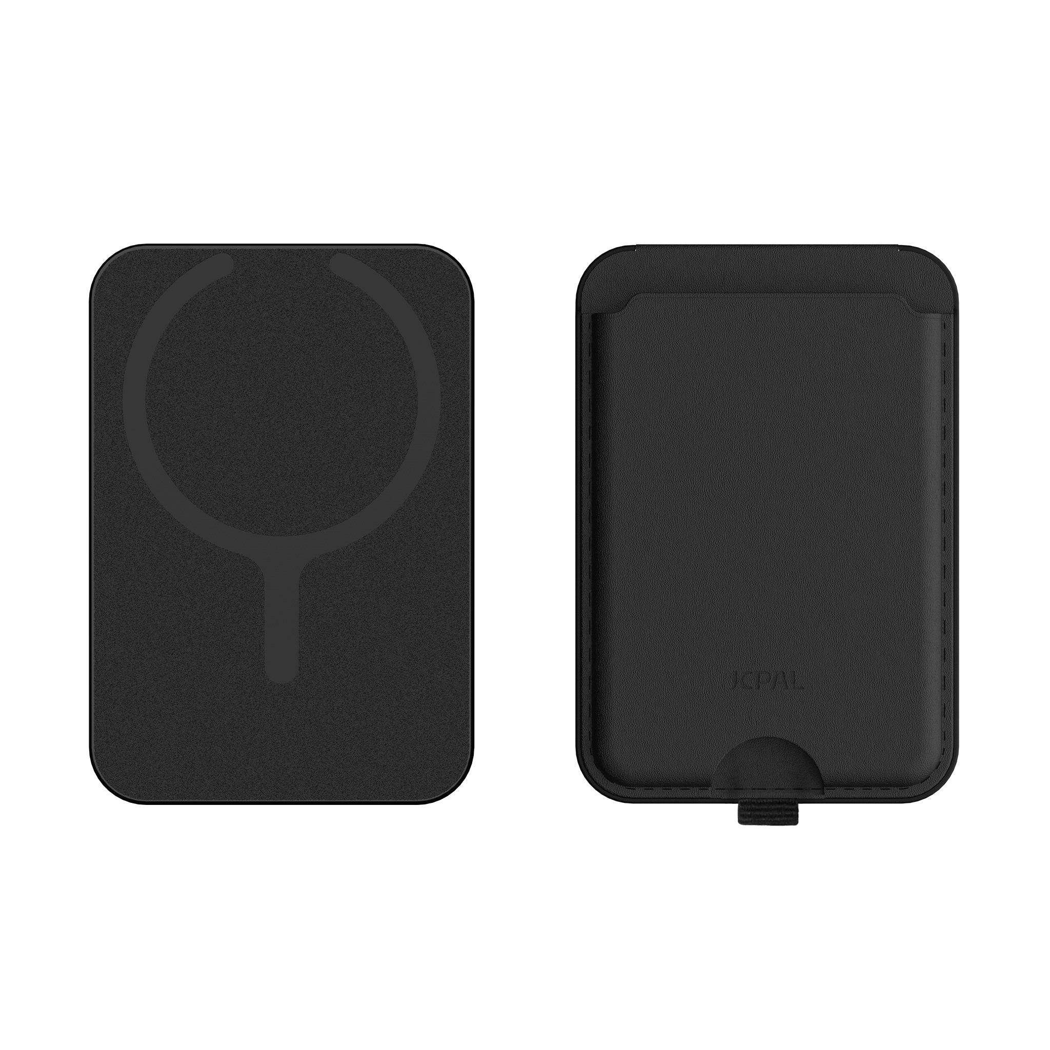JCPal Cove Magnetic Wallet Stand for iPhone 14/13/12 Series MagSafe Compatible Phone Stand with Multiple Viewing Angles
