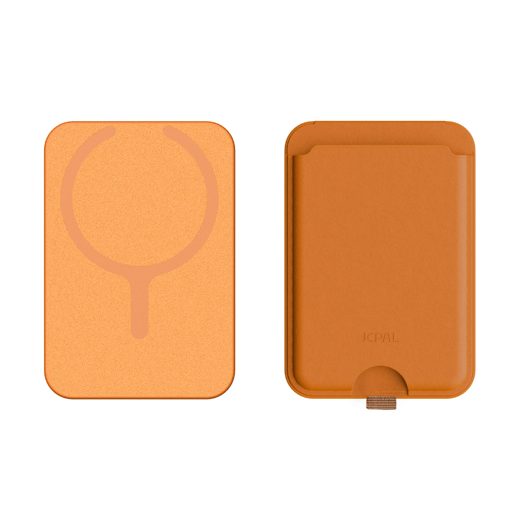 JCPal Cove Magnetic Wallet Stand for iPhone 14/13/12 Series MagSafe Compatible Phone Stand with Multiple Viewing Angles
