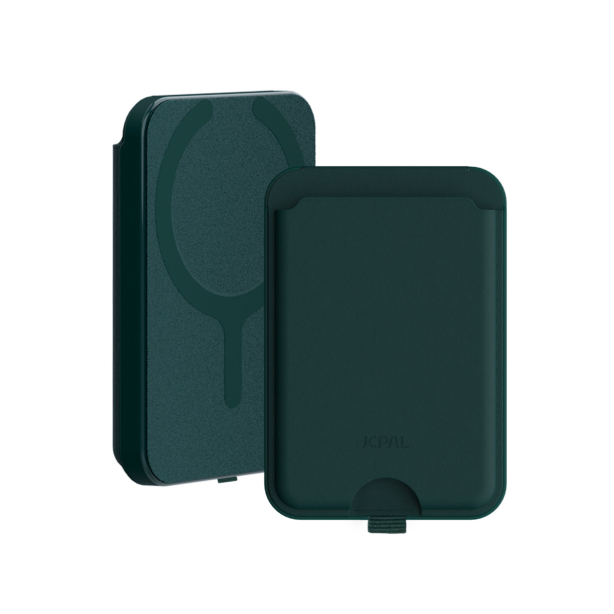 JCPal Cove Magnetic Wallet Stand for iPhone 14/13/12 Series MagSafe Compatible Phone Stand with Multiple Viewing Angles