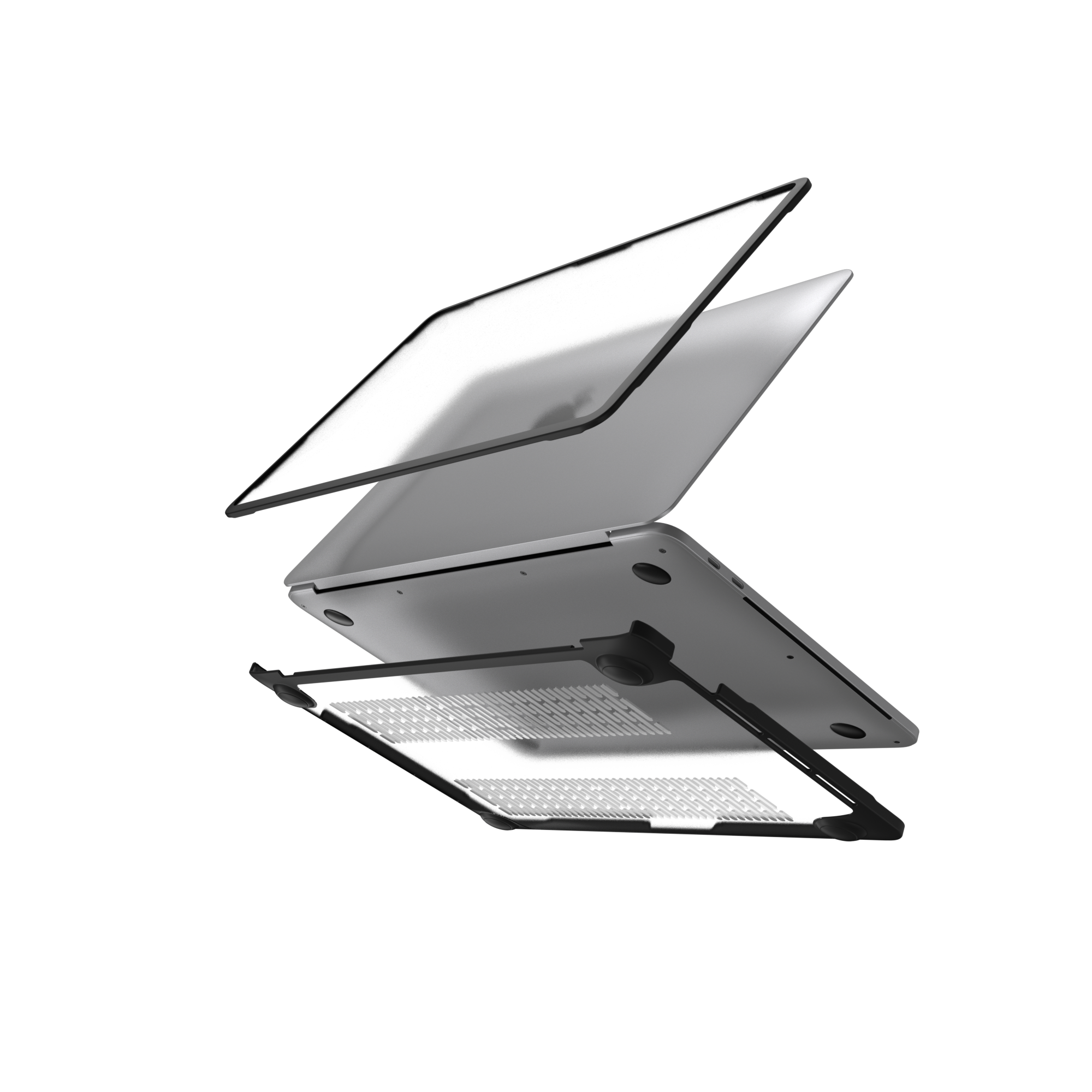 SwitchEasy Defender Case for MacBook Air 13.6 M2 2022 / MacBook Air 15.6" M2 2023 / MacBook Pro 13" 2016-2022 / MacBook Pro 14" M3 2023 / M2 2023 / M1 2021