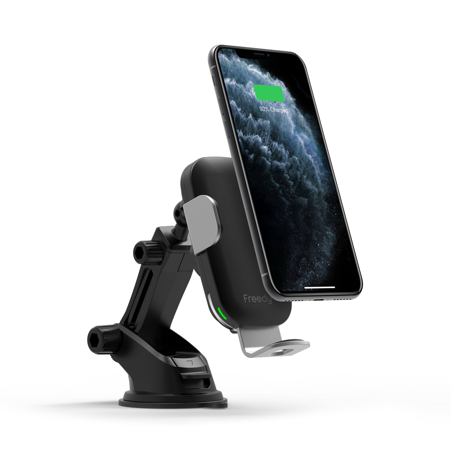 Freedy 15W Fast Wireless Car Mount Charger
