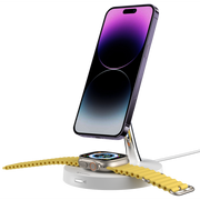 SwitchEasy MagPower 2-in-1 Magnetic Wireless Charging Stand