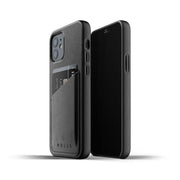 Mujjo Full Leather Wallet Case for iPhone 12 / iPhone 12 Pro