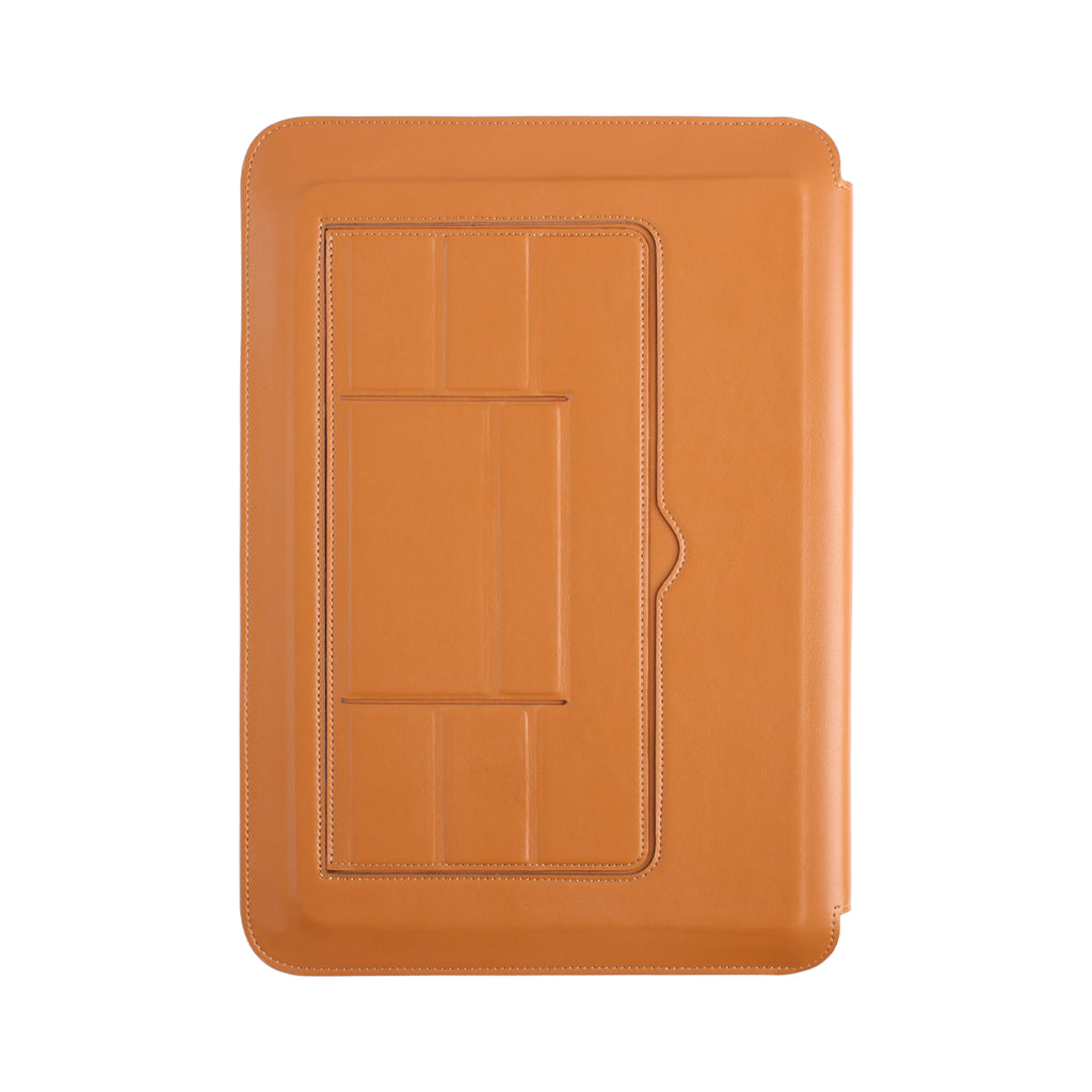 JCPal Ergo Multifunction Sleeve Stand for 13" MacBook / Laptop - Saddie Brown