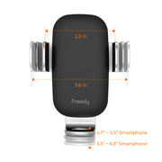 Freedy 15W Fast Wireless Car Mount Charger
