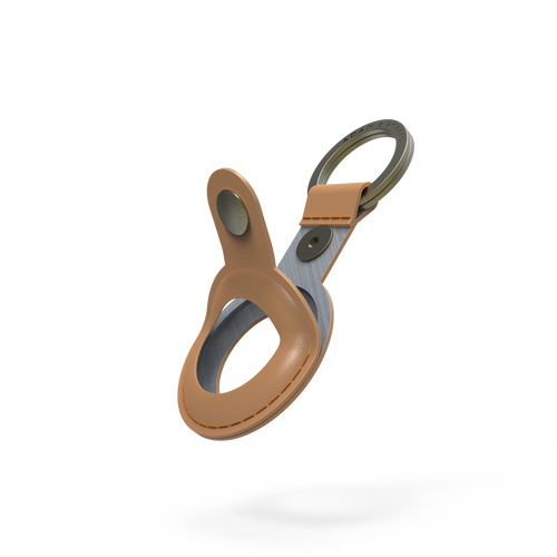 Adam Elements AirTag Leather Key Ring (2 sets in 1)