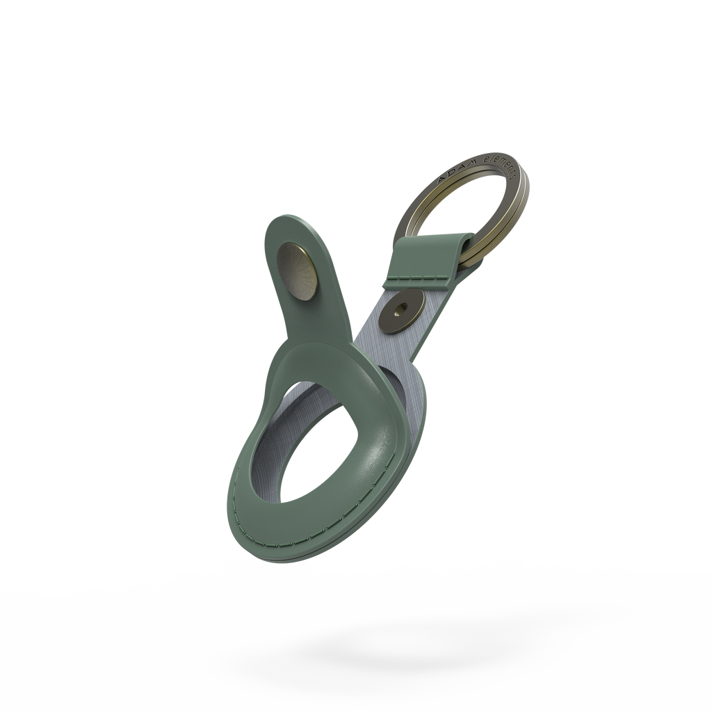 Adam Elements AirTag Leather Key Ring (2 sets in 1)