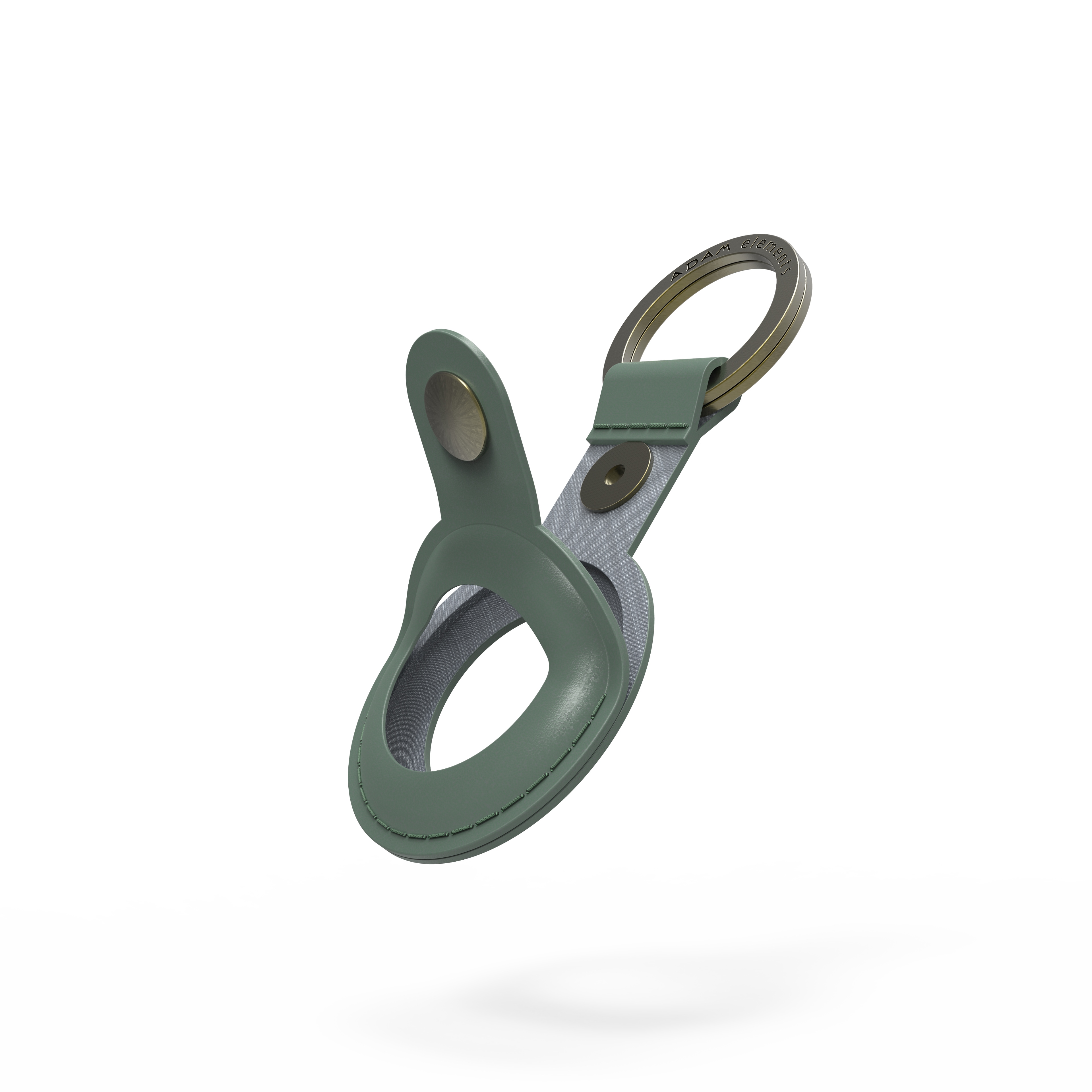 Adam Elements AirTag Leather Key Ring (2 sets in 1)