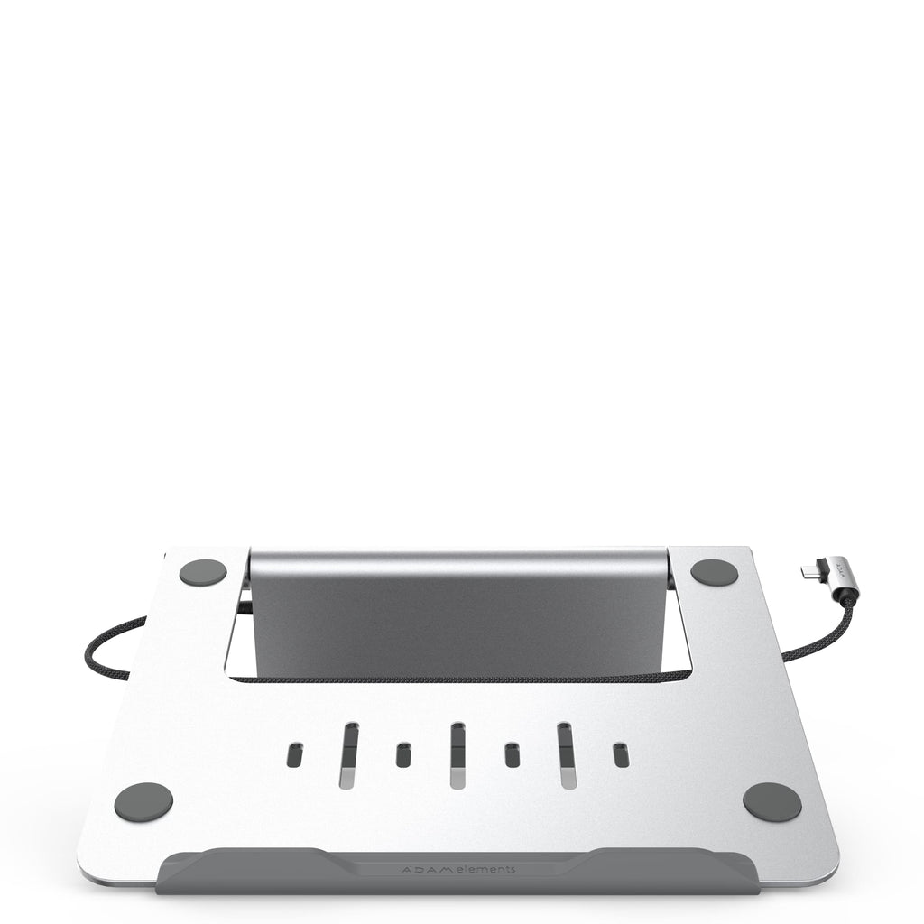 Adam Elements Casa Foldable x Portable 5 in 1 USB-C to 3 x USB-C PD, 4K HMDI Hub / Docking Stand - Space Grey