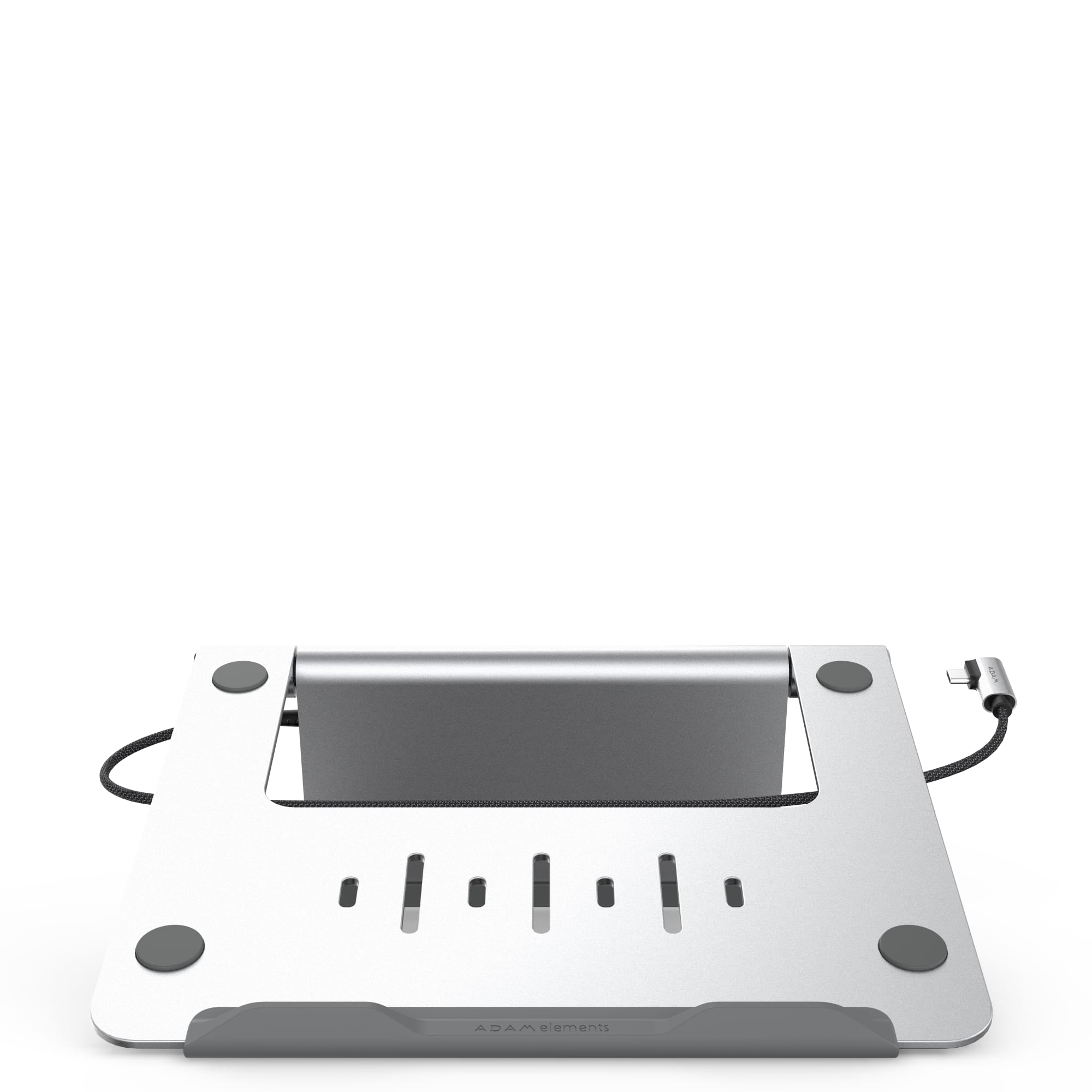 Adam Elements Casa Foldable x Portable 5 in 1 USB-C to 3 x USB-C PD, 4K HMDI Hub / Docking Stand - Space Grey