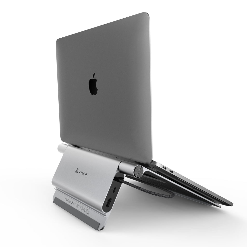 Adam Elements Casa Foldable x Portable 5 in 1 USB-C to 3 x USB-C PD, 4K HMDI Hub / Docking Stand - Space Grey