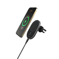 Adam Elements 15W Fast Wireless Car Vent Mount & MagSafe Compatible Charger