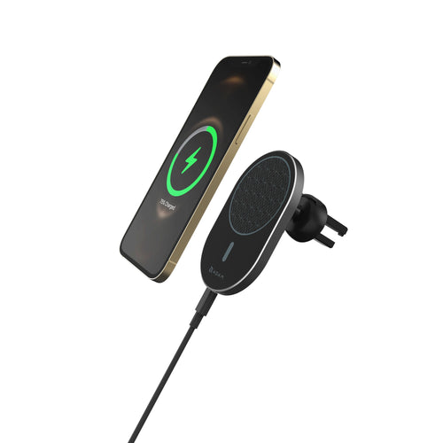 Adam Elements 15W Fast Wireless Car Vent Mount & MagSafe Compatible Charger