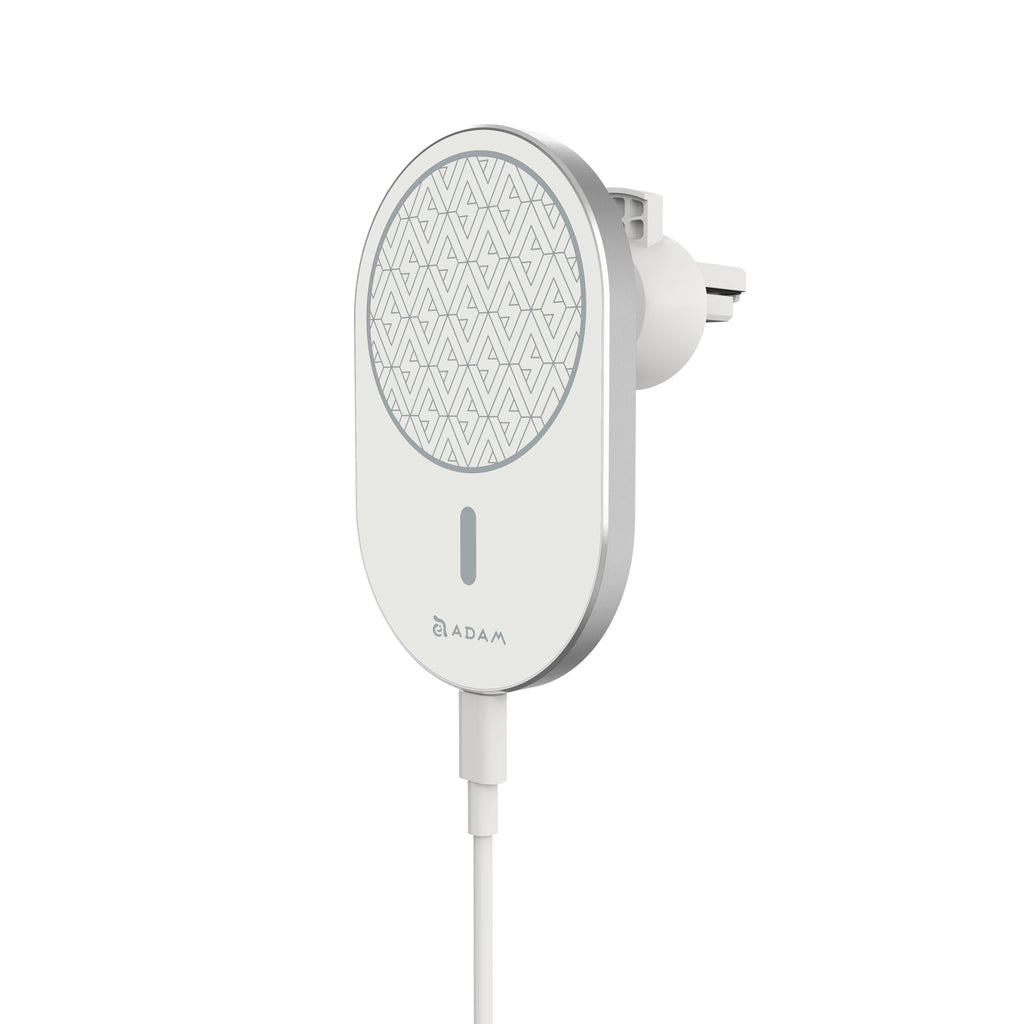 Adam Elements 15W Fast Wireless Car Vent Mount & MagSafe Compatible Charger