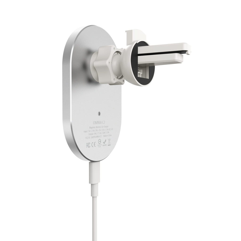 Adam Elements 15W Fast Wireless Car Vent Mount & MagSafe Compatible Charger
