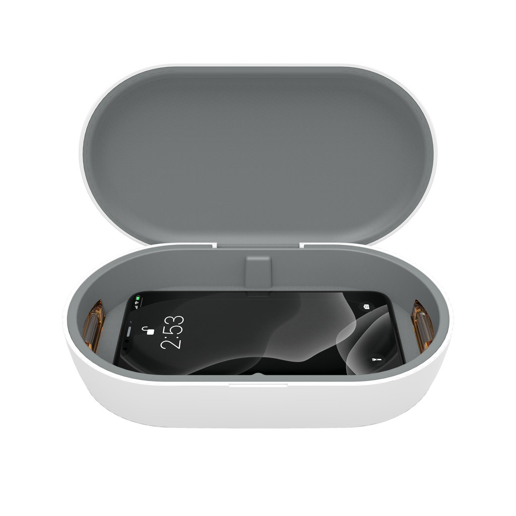 OMNIA UVC+ Ozone Sterilizer Box with Fast Wireless Charger