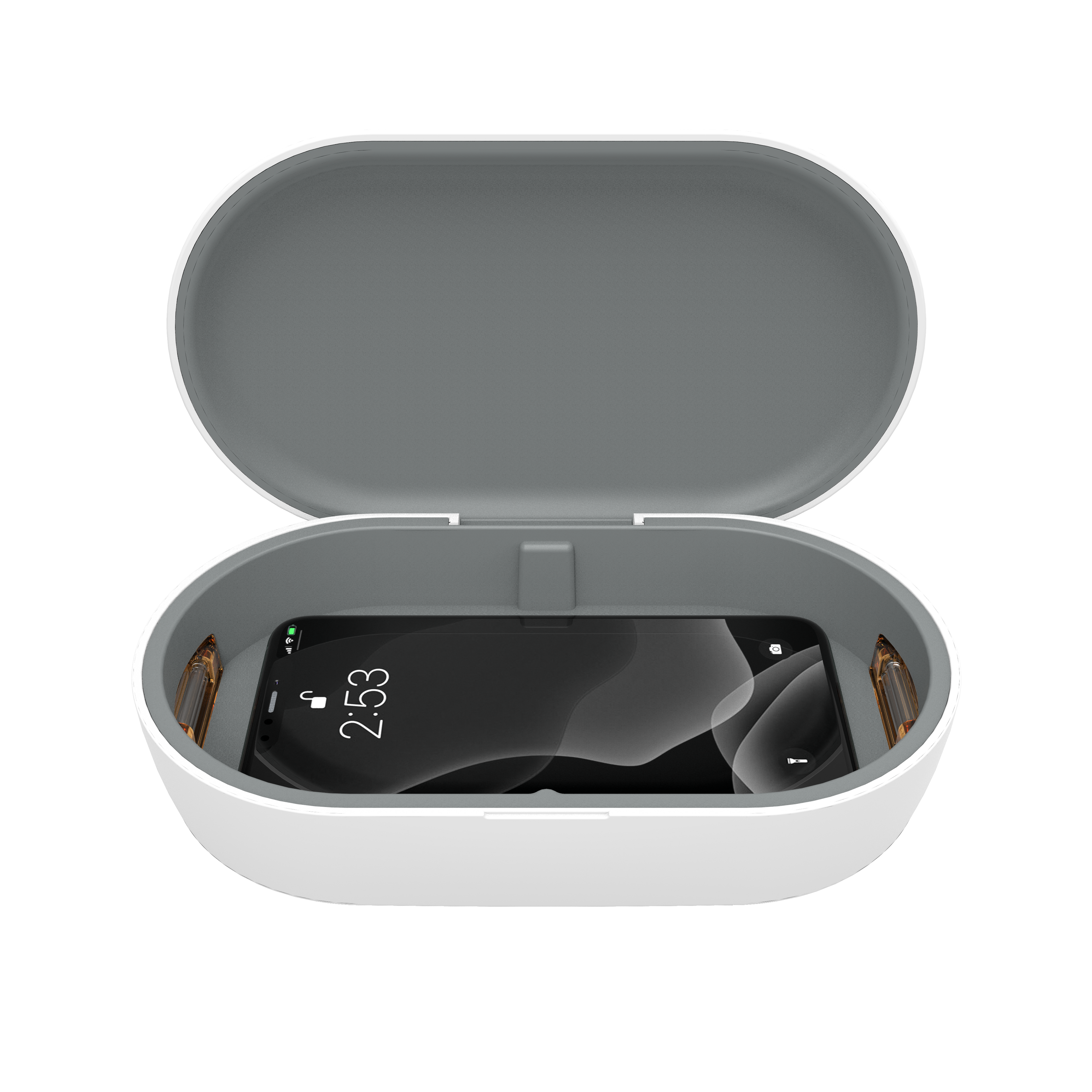 OMNIA UVC+ Ozone Sterilizer Box with Fast Wireless Charger
