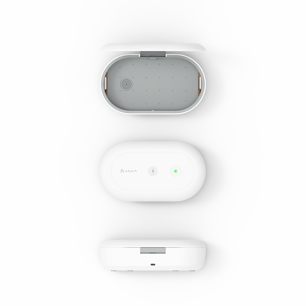 OMNIA UVC+ Ozone Sterilizer Box with Fast Wireless Charger