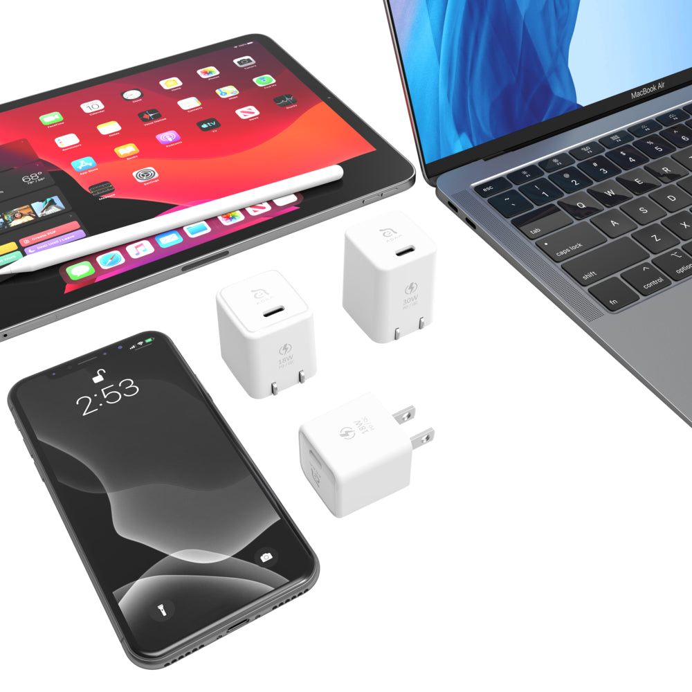 OMNIA X1 Series 20W USB-C Wall Charger for iPhone 12 Mini / iPhone 12 / iPhone 12 Pro / iPhone 12 / iPhone 13 / iPhone 13 mini / iPhone 13 Pro / iPhone 13 Pro MaxMax