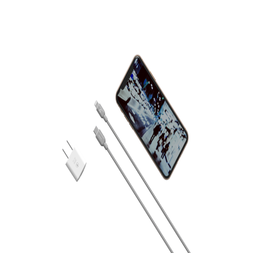 OMNIA X1 Series 20W USB-C Wall Charger for iPhone 12 Mini / iPhone 12 / iPhone 12 Pro / iPhone 12 / iPhone 13 / iPhone 13 mini / iPhone 13 Pro / iPhone 13 Pro MaxMax