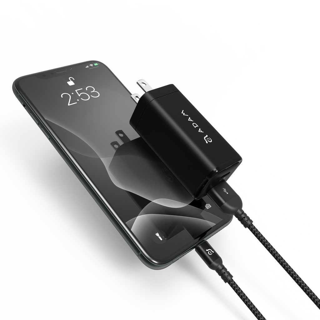 Adam Elements Omnia X6A Dual Port 1 USB-C + 1 USB-A PD 65W Charger