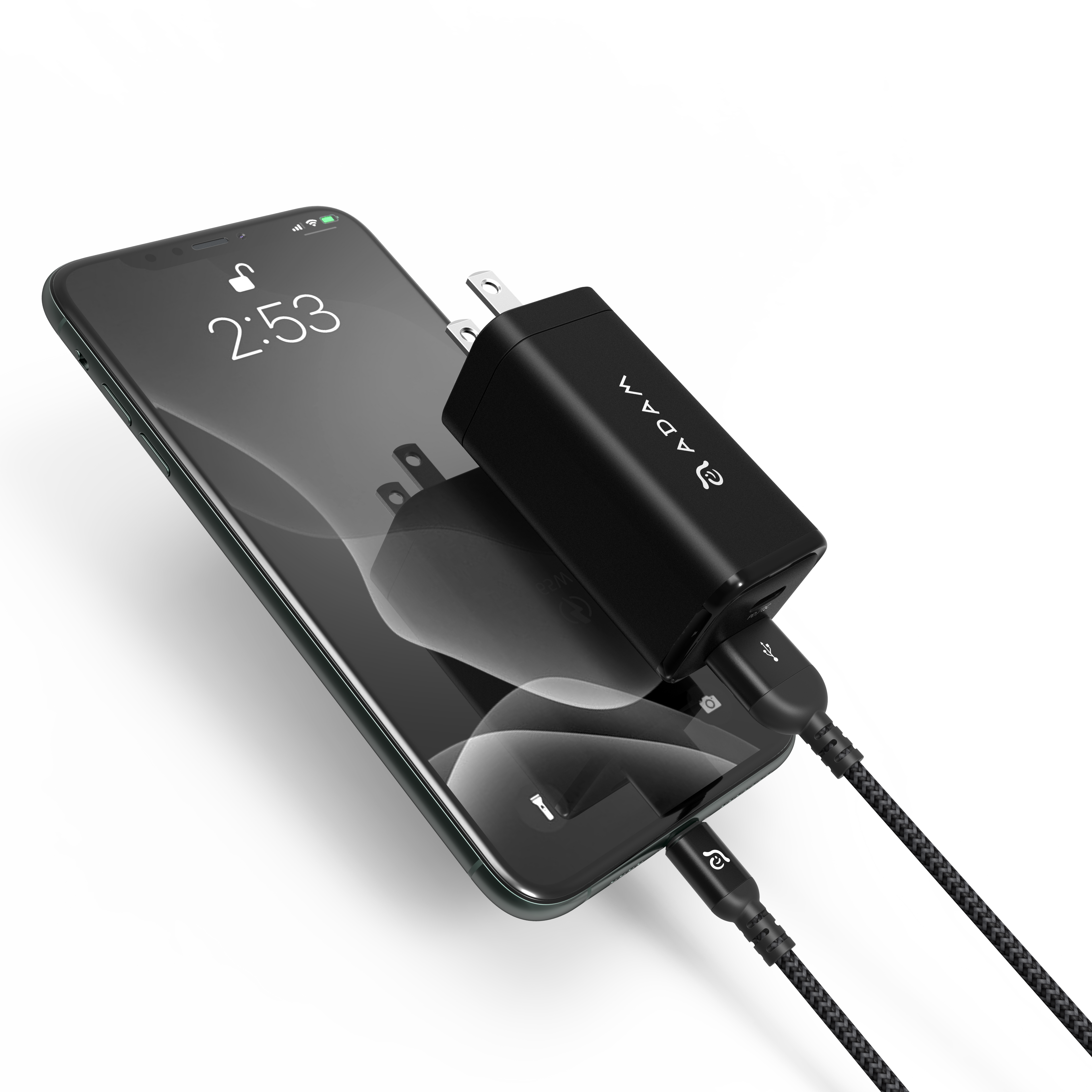 Adam Elements Omnia X6A Dual Port 1 USB-C + 1 USB-A PD 65W Charger