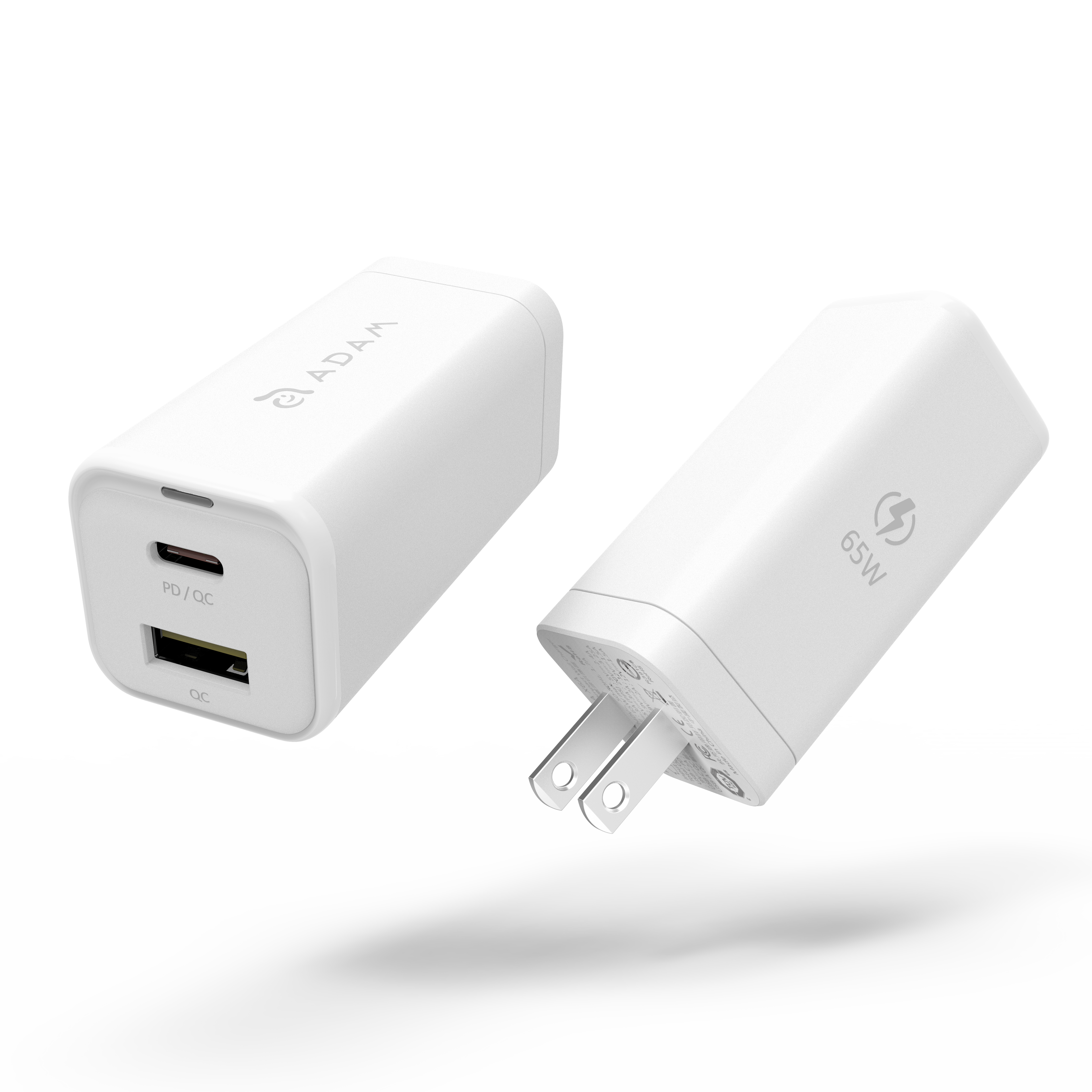 Adam Elements Omnia X6A Dual Port 1 USB-C + 1 USB-A PD 65W Charger