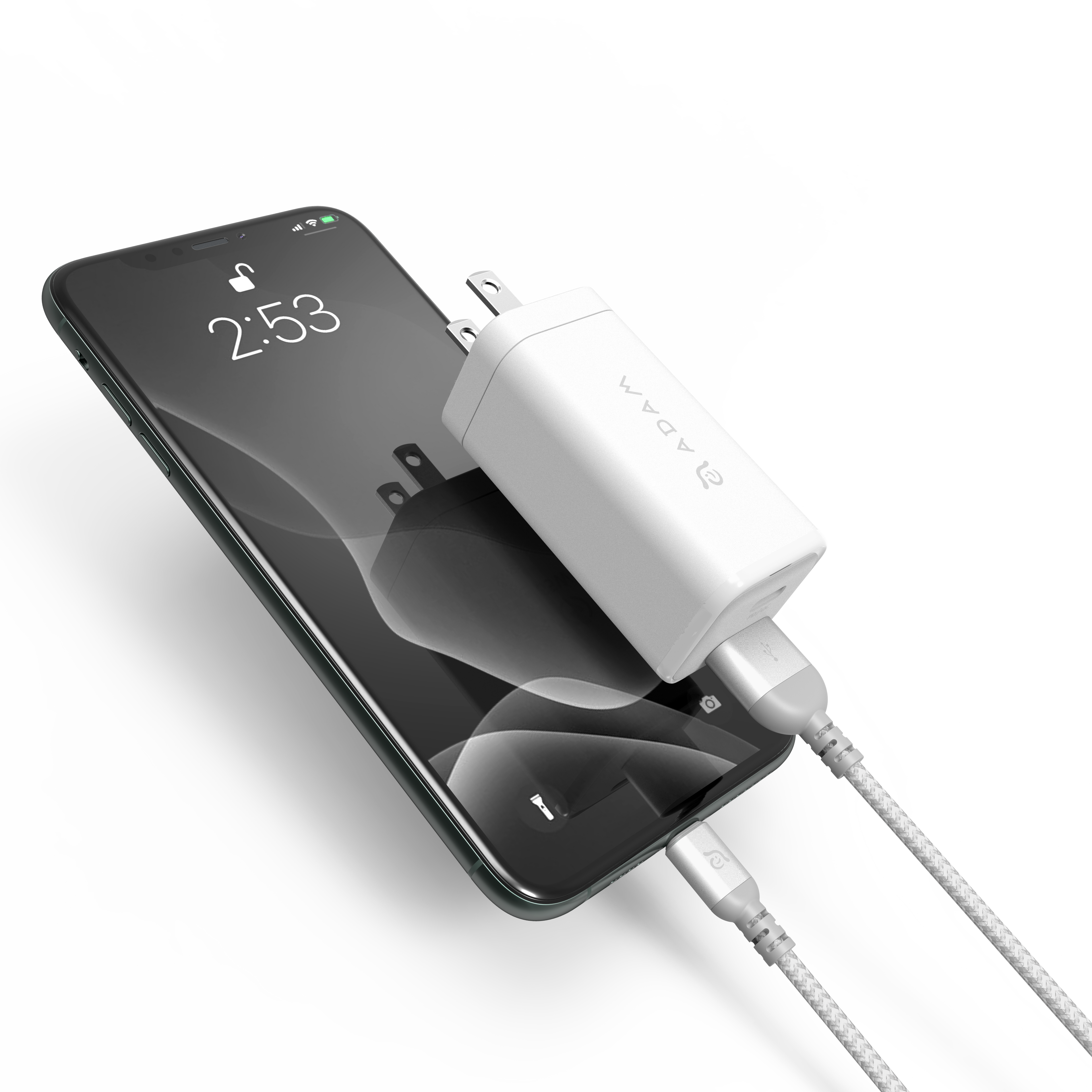 Adam Elements Omnia X6A Dual Port 1 USB-C + 1 USB-A PD 65W Charger