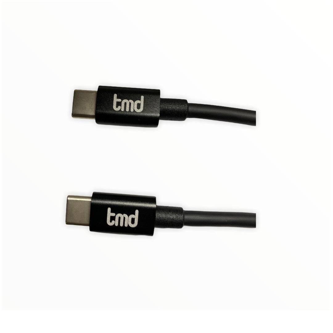 tmd USB-C to USB-C 100W Charging 2M Cable - Black