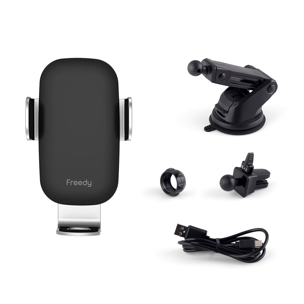 Freedy 15W Fast Wireless Car Mount Charger