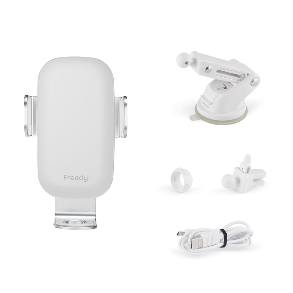 Freedy 15W Fast Wireless Car Mount Charger