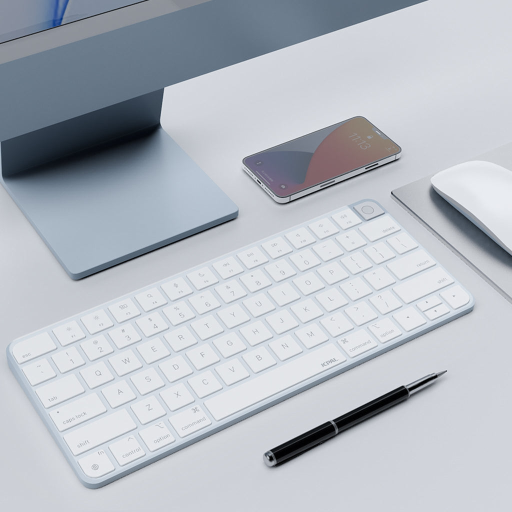 JCPal FitSkin Keyboard Protector for iMac 24" (2021 Model) / New Magic Keyboard (2021 Model)