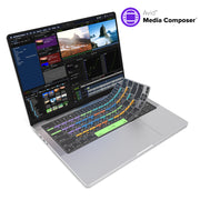 JCPal VerSkin Avid Media Composer Shortcuts Keyboard Protector for MacBook Pro 14" (M2 2023 & M1 2021 Models), MacBook Pro 16" (M2 2023 & M1 2021 Models), MacBook Air 13.6 (M2 2022 Model), & MacBook Air 15.3" (M2 2023 Model)