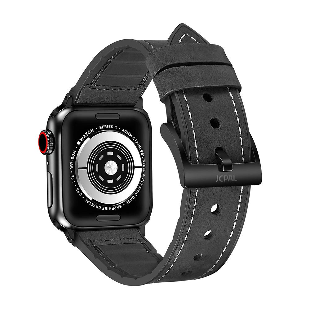 JCPal Gentry Leather Watch Band for Apple Watch 38/40/41mm