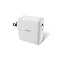 JCPal Elex 30W USB-C PD Travel Charger with USB Port