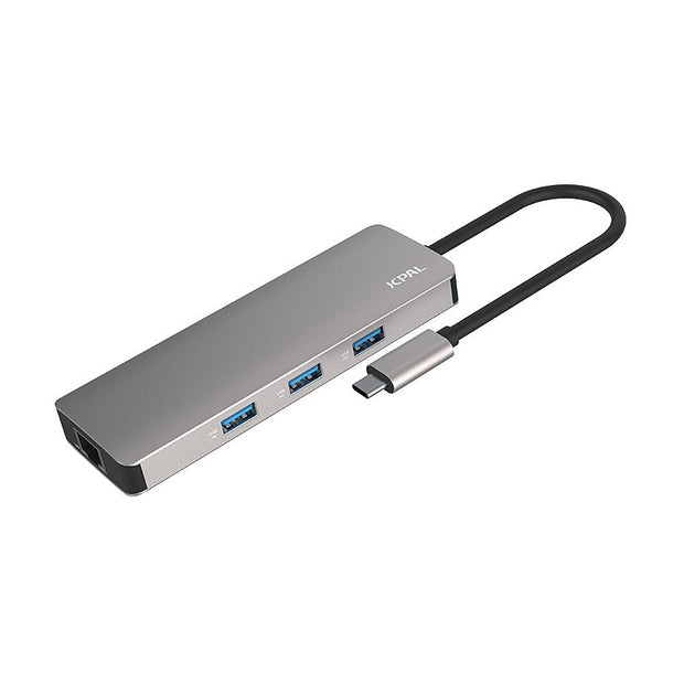 JCPal USB-C 9-Port USB-C Hub, USB-C to HDMI, USB-C PD, 3 x USB3.1, Ethernet, SD Card Reader, microSD Card Reader