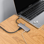 JCPal USB-C 9-Port USB-C Hub, USB-C to HDMI, USB-C PD, 3 x USB3.1, Ethernet, SD Card Reader, microSD Card Reader