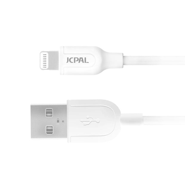 JCPal Linx MFI Certified USB-A to Lightning Cable V2 - White