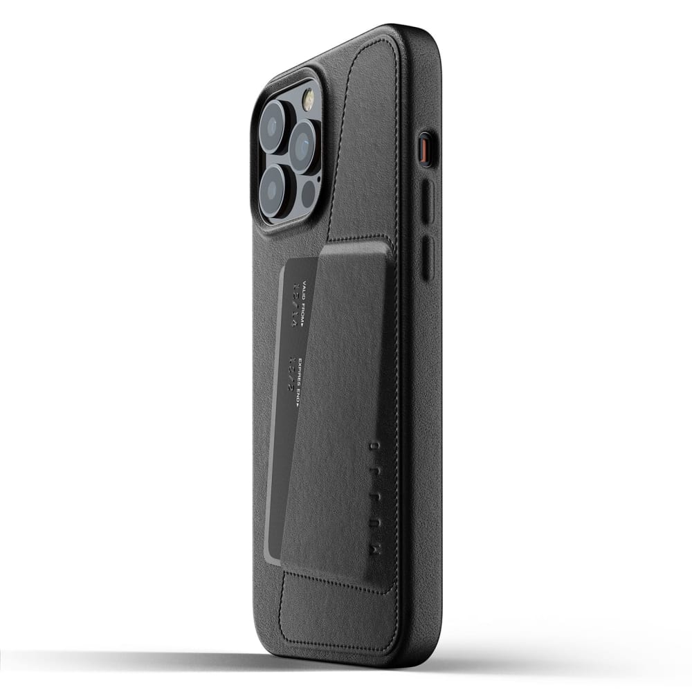 Mujjo Full Leather Wallet Case for iPhone 13 Pro Max