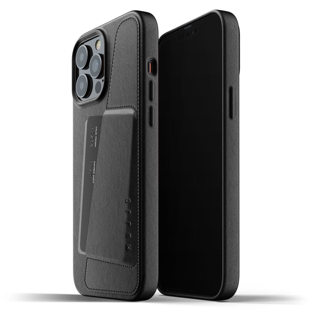 Mujjo Full Leather Wallet Case for iPhone 13 Pro Max