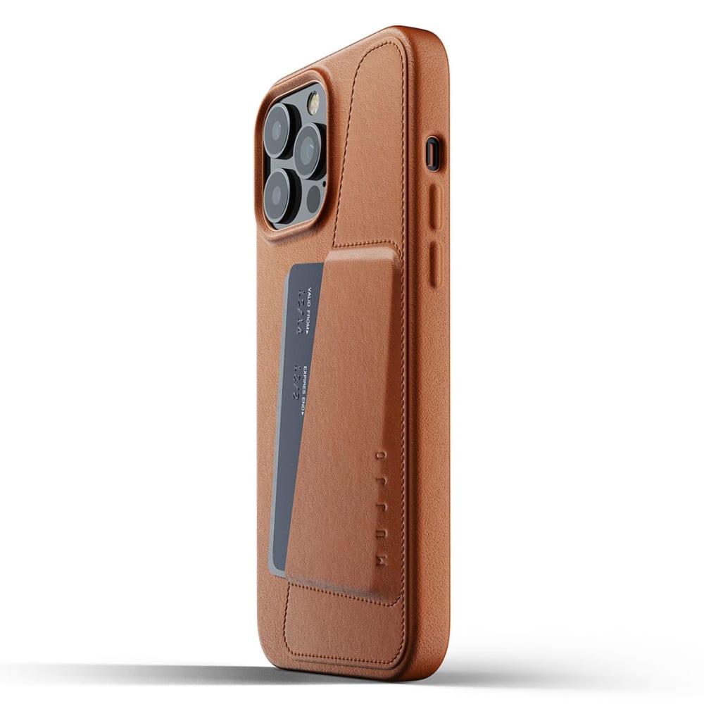 Mujjo Full Leather Wallet Case for iPhone 13 Pro Max