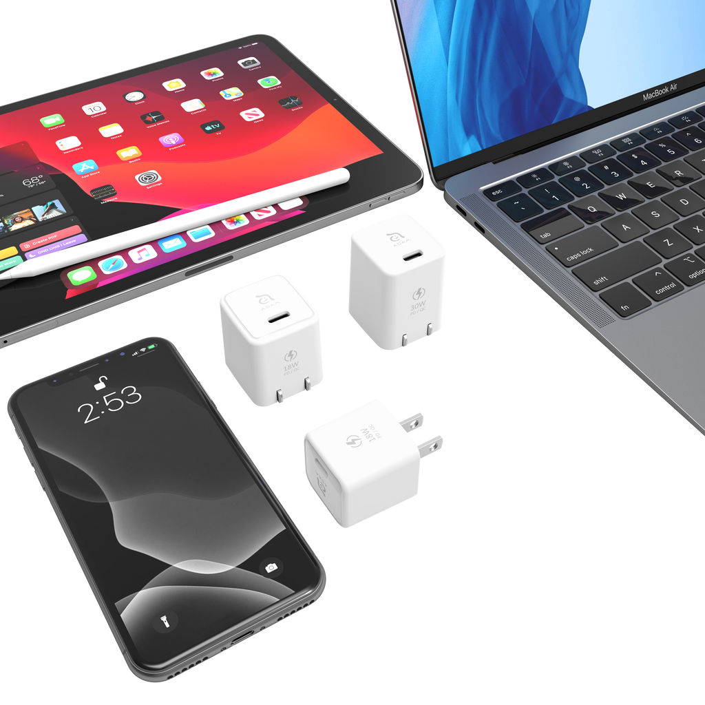 OMNIA X3 Series 30W USB-C Wall Charger for iPhone 12 Mini / iPhone 12 / iPhone 12 Pro / iPhone 12 Max / iPhone 13 / iPhone 13 mini / iPhone 13 Pro / iPhone 13 Pro Max