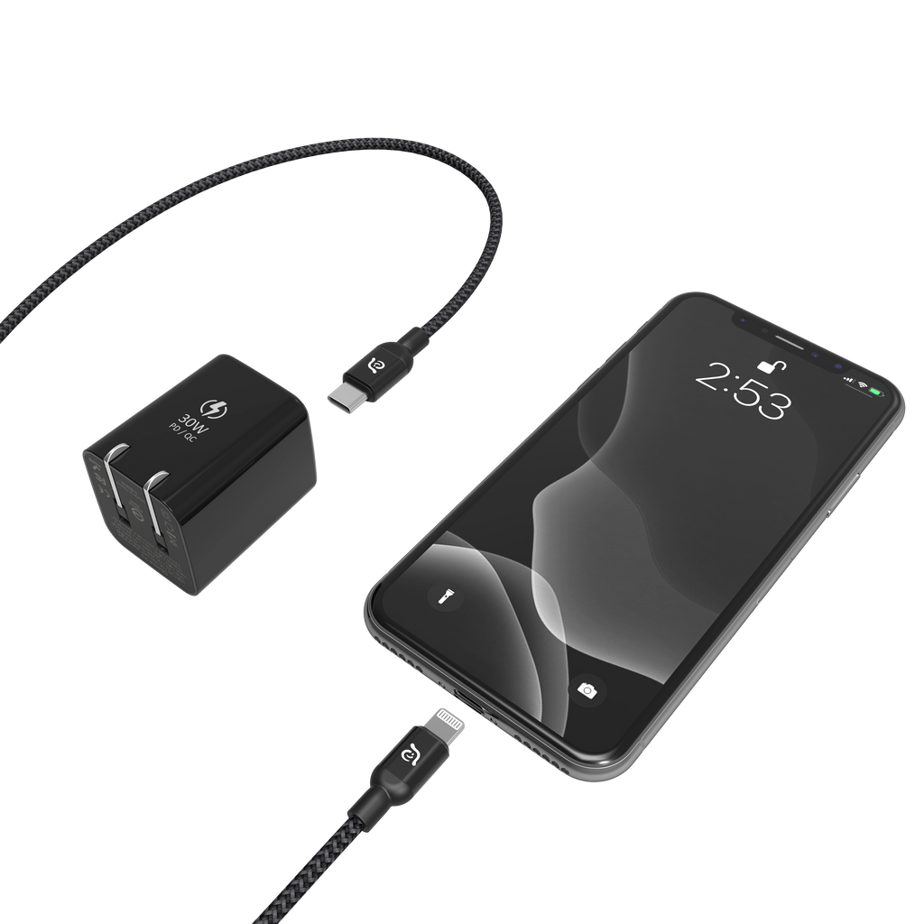 OMNIA X3 Series 30W USB-C Wall Charger for iPhone 12 Mini / iPhone 12 / iPhone 12 Pro / iPhone 12 Max / iPhone 13 / iPhone 13 mini / iPhone 13 Pro / iPhone 13 Pro Max