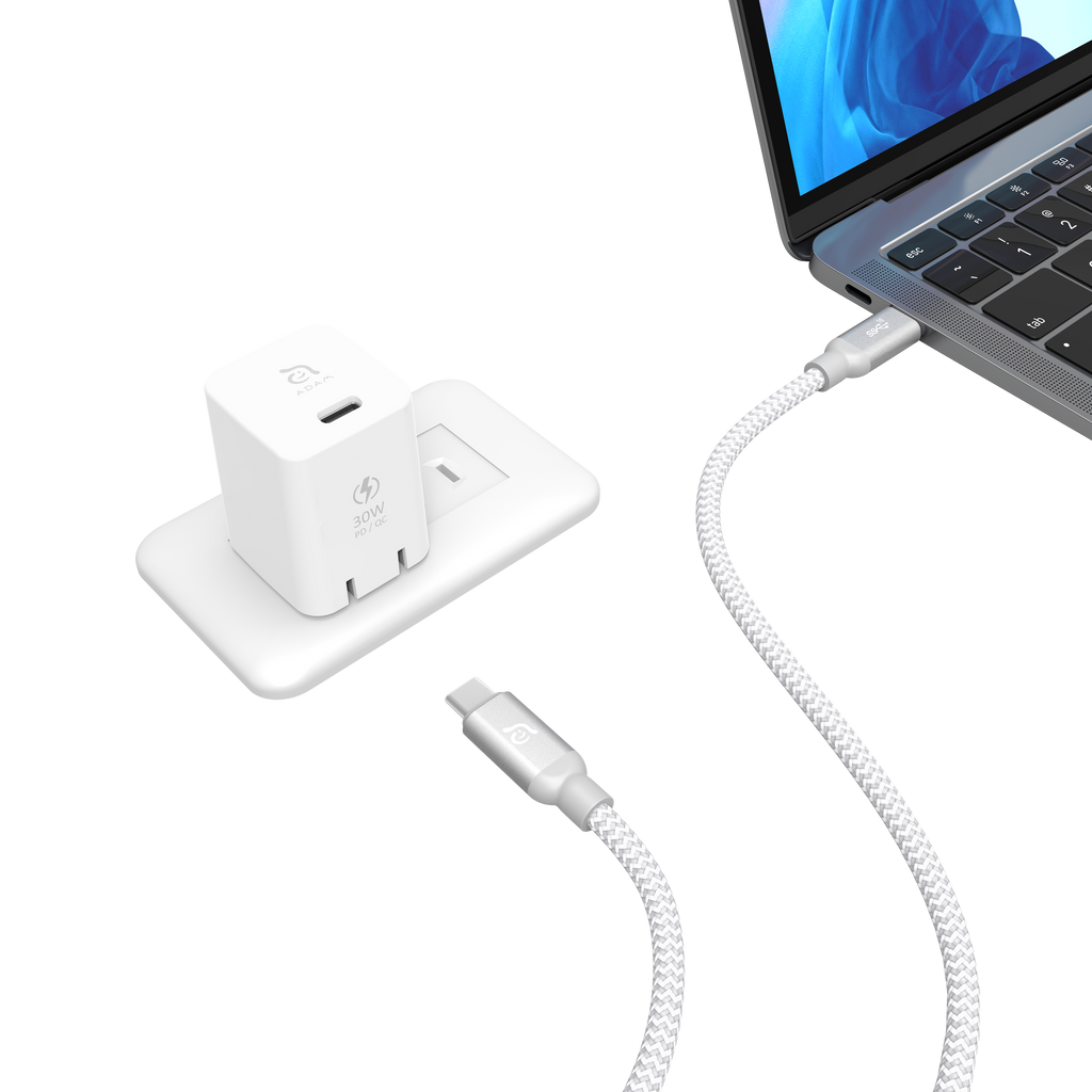 OMNIA X3 Series 30W USB-C Wall Charger for iPhone 12 Mini / iPhone 12 / iPhone 12 Pro / iPhone 12 Max / iPhone 13 / iPhone 13 mini / iPhone 13 Pro / iPhone 13 Pro Max