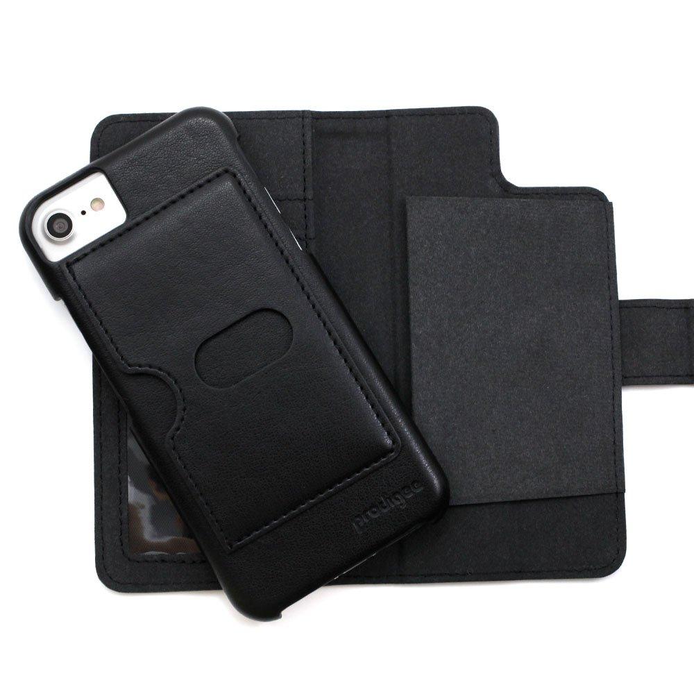 Prodigee Wallegee, Protective Case for iPhone 6/6S/7/8/SE (2020 Model), Black